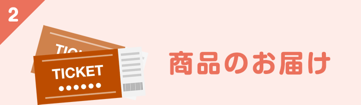 商品のお届け